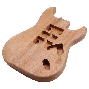 Cuerpo de <span class=keywords><strong>guitarra</strong></span> Ash ST personalizado, barril de <span class=keywords><strong>guitarra</strong></span> en blanco, cuerpo de <span class=keywords><strong>guitarra</strong></span> eléctrica sin terminar a la venta - Product Image 4