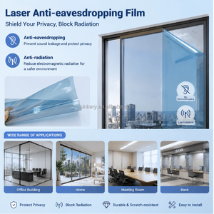 Film de protection laser auto-adhésif personnalisé, film <span class=keywords><strong>anti</strong></span>-infrarouge, <span class=keywords><strong>anti</strong></span>-radiation, film de confidentialité sécurisé pour bureau, film pour fenêtre de pièce sécurisée - Product Image 5