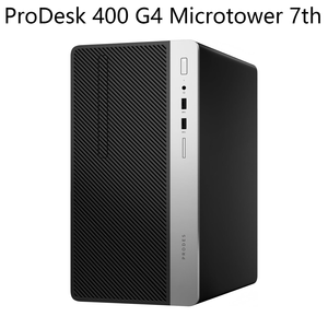 PC de bureau Microtower Barebone Tower <span class=keywords><strong>ProDesk</strong></span> <span class=keywords><strong>400</strong></span> <span class=keywords><strong>G4</strong></span> 7ème génération, propre, sans rayures, grade A, testé et fonctionnel - Product Image 1