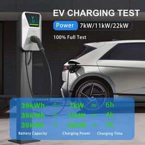 เครื่องชาร์จรถยนต์ไฟฟ้าแบบติดผนัง AC 7kW Type 2 OCPP 1.6J พร้อมสำหรับโซลูชันการชาร์จสำหรับธุรกิจอัจฉริยะ รองรับรถยนต์ไฟฟ้า Type 2 ทุกประเภท - Product Image 4