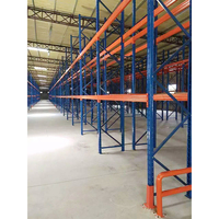 Étagère de stockage de fûts d'huile en acier/fer robuste sur mesure à 2/5 niveaux avec étagères réglables pour entrepôt