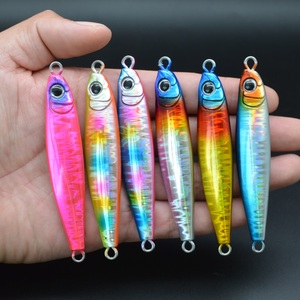 28g/45g/60g/80g-Japan Holograma Micro Jig Mini Jig Casting Jig Pesca Jig Señuelo para <span class=keywords><strong>Giant</strong></span> <span class=keywords><strong>Trevally</strong></span> - Product Image 4