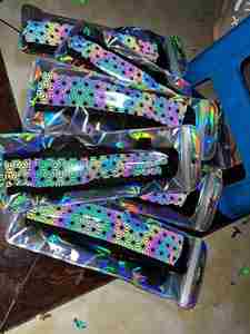 Support de ventilateur de 33 cm (13 pouces) pour tenues Pride, accessoires de rave, étui réfléchissant pour éventail à main - Product Image 6