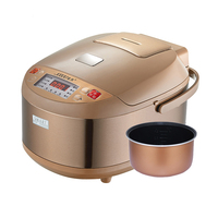 Équipement de cuisine en gros, marque nationale, cuiseur à riz électrique sans glucides et faible en sucre, 3L-5L, polyvalent
