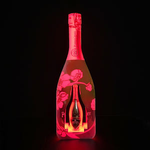 Nouvelle fleur LED de bouteille de vin de <span class=keywords><strong>Paris</strong></span>, <span class=keywords><strong>bar</strong></span>, champagne KTV et présentoir de vin rouge, support de vin lumineux coloré de fête Rave - Product Image 2