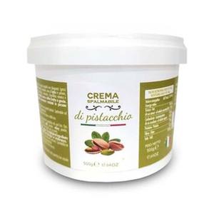 Crema de pistacho, 1kg, mantequilla de pistacho italiana dulce, pasta a granel y para untar para panadería, repostería, postre, helado y venta al por mayor - Product Image 6