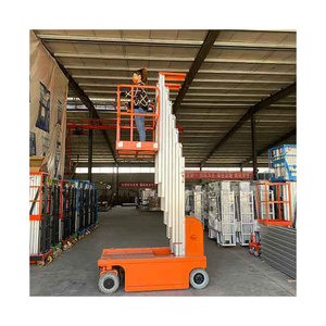 Plataforma Elevadora Móvil de Pasajeros Kellen con Patas Horquilladas de Aleación de Aluminio, Elevación Eléctrica Hidráulica de Columna Única - Product Image 4
