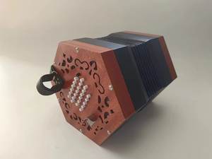 Acordeón hexagonal Disonante homofónico Push-Pull de cítara hexagonal inglesa - Product Image 6