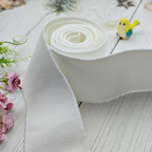 Cinta Elástica de Tela Jacquard con Logotipo Personalizado, Cinta de 50 mm para Dobladillos de Ropa, Ropa Interior, Cinta Elástica de Tela - Product Image 5