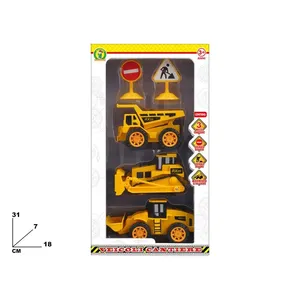ชุดรถก่อสร้างพร้อมคลัตช์ ขนาด 31x18x7 ซม. สำหรับเด็กอายุ 3 ปีขึ้นไป - Product Image 1