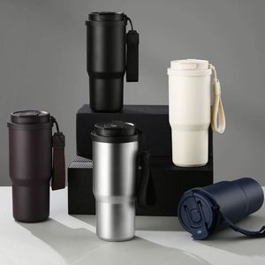 Gobelet isotherme sous vide en acier inoxydable de 25 oz, écologique, 6-12h, anti-fuite, pour café de voyage, cadeau portable - Product Image 1