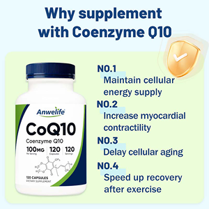 Cápsulas de Coenzima <span class=keywords><strong>Q10</strong></span> OEM para Saúde Cardíaca e Produção de Energia - Product Image 3