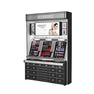 Expositor de Cosméticos Personalizado para Minoristas, Estante de Exhibición de Productos de Belleza para Tiendas, Expositor de Pared para Labiales - Product Image 1