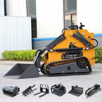 Penawaran Spesial Front End Loader, Tracked Skid Steer Loader, Harga Skidsteer Crawler, Skid Steer Loader
