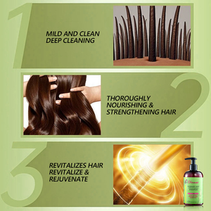Shampooing fortifiant pour cheveux bio à la rosemarie <span class=keywords><strong>Disaar</strong></span>, usage quotidien, nourrit les cheveux, soin professionnel au gingembre. - Product Image 4