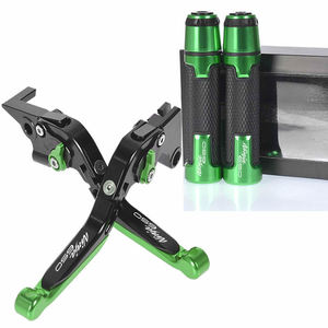Pièces d'assemblage de freins de moto NINJA650 <span class=keywords><strong>Ninja</strong></span> <span class=keywords><strong>650</strong></span>, CNC en aluminium anodisé, couleur, leviers de frein et d'embrayage pliables et extensibles, poignées - Product Image 5