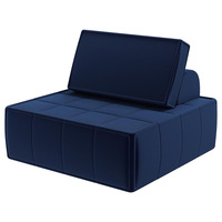 Multifunktionales Klappbares Sofabett-Set Stoff Hochdichte Schwammfüllung Italienischer Stil Modernes Minimalistisches Design Wohnzimmer