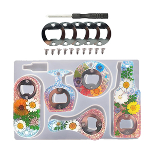 Kit <span class=keywords><strong>de</strong></span> moldes <span class=keywords><strong>de</strong></span> resina <span class=keywords><strong>de</strong></span> silicona para abridor <span class=keywords><strong>de</strong></span> botellas <span class=keywords><strong>de</strong></span> cerveza y vino, molde para llavero DIY, abridor <span class=keywords><strong>de</strong></span> cerveza, abridor <span class=keywords><strong>de</strong></span> tarros - Product Image 5