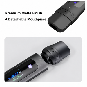 Monitor de Respiración Portátil SSHTANG de Aleación de Aluminio, con Aplicación para Visualización de la Función Pulmonar en Tiempo Real, Doble Canal de Inhalación/Exhalación, 3 Resistencias - Product Image 5