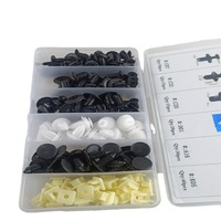 OEM C0352 150 pièces 6types de vis à rivet panneau de retenue pousser carrosserie intérieur plastique voiture Auto pare-chocs Clip pour BMW Clip clou de fixation