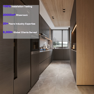 Progetto Villa Salvador: Set di Mobili da <span class=keywords><strong>Cucina</strong></span> Modulari Moderni, Armadietti da <span class=keywords><strong>Cucina</strong></span> Personalizzati con <span class=keywords><strong>Isola</strong></span> in Marmo Laminato, Rubinetto Incluso - Product Image 2