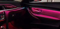 Kit de Accesorios de Actualización de Luces LED para Altavoces de Puerta Interior, Iluminación Ambiental Dinámica de 64 Colores para BMW Serie 4 Coupé M4 F82 F83
