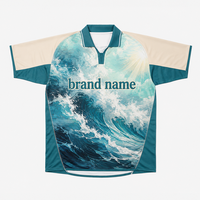Kaos Polo Streetwear Pria Cetak Mitologi Yunani Kustom Desain Kontras Sublimasi Penuh Ukuran Besar Retro Sepak Bola