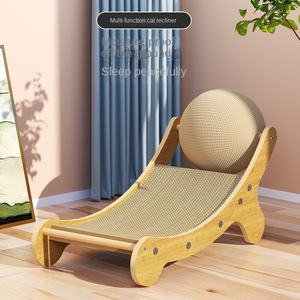 Tiragraffi per Gatti Resistente all'Usura, Difficile da Rompere, Nido Integrato per Gatti, Grande Lettino Reclinabile, Tiragraffi in Sisal Resistente ai Graffi, Giocattolo per Gatti - Product Image 2