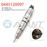 Injecteurs de carburant diesel de haute qualité NANT, ensemble moteur, soupapes d'injection avec tests stricts avant expédition 0445120097