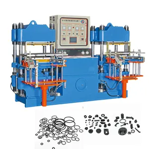 Hydraulische Heißpresse Vulkanisierungsmaschine / Gummikappenherstellungsmaschine Gusspresse für Silikondurchsatz