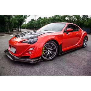 Kit de Carrocería Ancha Estilo VRS para <span class=keywords><strong>Toyota</strong></span> GT86 BRZ 2013+, Mejora de Parachoques Delanteros y Traseros, Guardabarros, Faldones Laterales, Alerón Trasero, Kit de Carrocería - Product Image 4