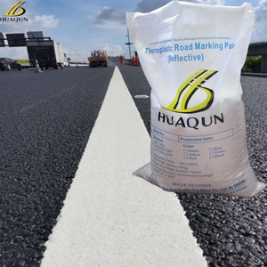 Peinture thermoplastique réfléchissante à haute visibilité pour marquage routier - Product Image 3