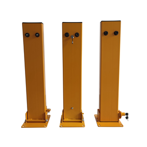 Складывающийся стальной паркинг, съемный отражающий столбик, складные столбики, фиксированные вертикально, чтобы обеспечить хорошо Видимый барьер - Product Image 6