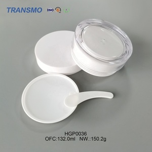 Emballage écologique en plastique pour crème pour le cou ou le visage, soin de la peau, pot de crème de 100 ml ou 130 ml avec applicateur - Product Image 5