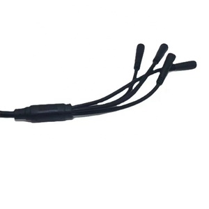 Negro 10 Uds accesorios para patinete eléctrico arnés <span class=keywords><strong>de</strong></span> cableado <span class=keywords><strong>de</strong></span> Cable principal freno LCD conector impermeable Integración <span class=keywords><strong>de</strong></span> acelerador eléctrico - Product Image 2