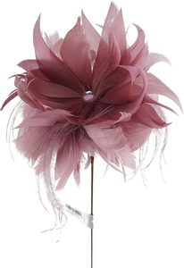 Fleur décorative artificielle fil de paon tige plume Floral Pick pour arrangement floral maison mariage fête Vase décor de vacances - Product Image 2