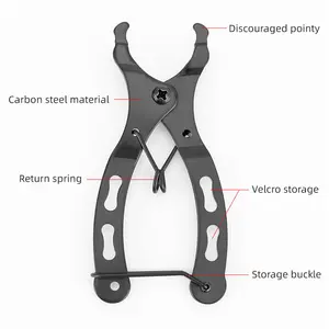 Bicycle link pliers, Compatible with All Speed Chains Repair, Oumers Chain Plier Missing Link 2 in 1 Opener Closer Remover Plier