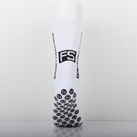 Chaussettes de football antidérapantes et respirantes pour hommes, avec points en caoutchouc, écologiques, pour hommes et femmes, vente en gros