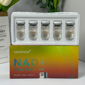 OEM ODM Sanendi NAD+ Skin Booster, Suero Antienvejecimiento, Reparación Facial, Solución Blanqueadora para el Cuidado de la Piel, Venta al por Mayor, 7ml*5 - Product Image 1