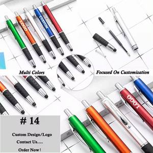 Stylo à bille en plastique personnalisé avec logo esthétique minimaliste et mignon, stylo promotionnel personnalisé pour les élèves des écoles primaires américaines - Product Image 5