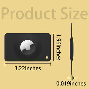 Portefeuille fin en silicone de style nouveau, <span class=keywords><strong>porte</strong></span>-cartes, fournitures quotidiennes, flexible, mince, pour <span class=keywords><strong>Airtag</strong></span>, <span class=keywords><strong>porte</strong></span>-cartes pour <span class=keywords><strong>Airtag</strong></span>, étui pour sac à main - Product Image 6