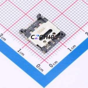 G85D1160022HHR <b>SIM</b> <b>Card</b> Connector SMD Connector Flip Cover Type Nano <b>SIM</b> <b>Card</b> <b>Card</b> <b>Holder</b> With <b>Card</b> Detection - Product Image 1