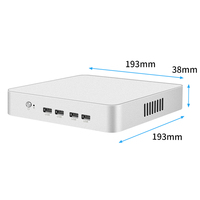 Mini PC de bureau à domicile Linux/Windows Ubuntu, avec processeur Intel G28 I3 2350M I5 I7 1185G7 (2e-11e génération), Wi-Fi, 2x DDR4, 2x M.2 SSD