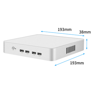 Mini PC de Oficina y Hogar con Wifi, Procesador Intel Core <span class=keywords><strong>i3</strong></span> 2350M/<span class=keywords><strong>i5</strong></span>/i7 1185G7 (2ª-11ª Gen), 2*DDR4, 2*M.2 SSD, Compatible con Linux, Windows y Ubuntu - Product Image 5