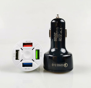 Chargeur de voiture rapide <span class=keywords><strong>4</strong></span> ports USB Adaptateur de protection OTP avec puissance de sortie 40W pour iPhone 15/14/12/13 <span class=keywords><strong>iPad</strong></span> pour Samsung pour Galaxy - Product Image 6