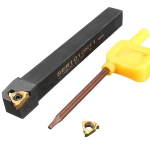 SER1010H11 porta attrezzi per filettatura esterna 10x100mm strumento per tornitura a filettatura - Product Image 1