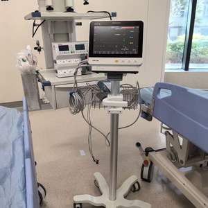 Carro Móvil de Alta Calidad para Monitor de Pacientes, Dispositivos de Monitoreo Veterinario con Soporte Rodante - Product Image 5