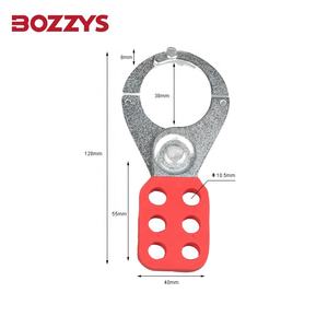 इन्सुलेशन नायलॉन तालाबंदी के साथ कुंडी 38mm के लिए हुक और 6-छेद ओवरहाल के औद्योगिक उपकरण सुरक्षा समूह तालाबंदी - Product Image 2