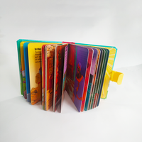 Livre cartonné personnalisé pour enfants, mini-journal biblique français sur l'histoire de Jésus, avec boucle