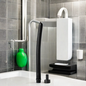 AVA Black General Boquilla Interruptor Anal Plug Limpieza femenina Grifo de ducha para hombre - Product Image 4